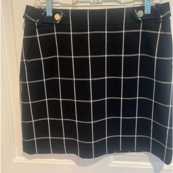 LOFT black with white stripes size 6 - Picture 1 of 6